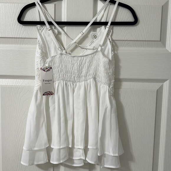 Cami Top in Ivory White - Picture 3 of 3